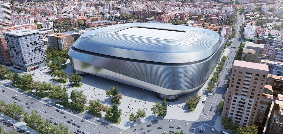 El Madrid construirá una plaza de 20.000 metros cuadrados en la fachada del Paseo de la Castellana